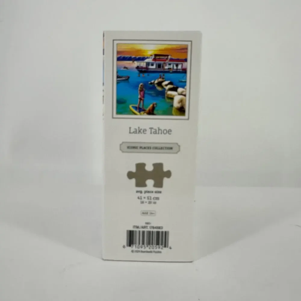 Boardwalk Lake Tahoe California 500 Piece Jigsaw Puzzle Collectible